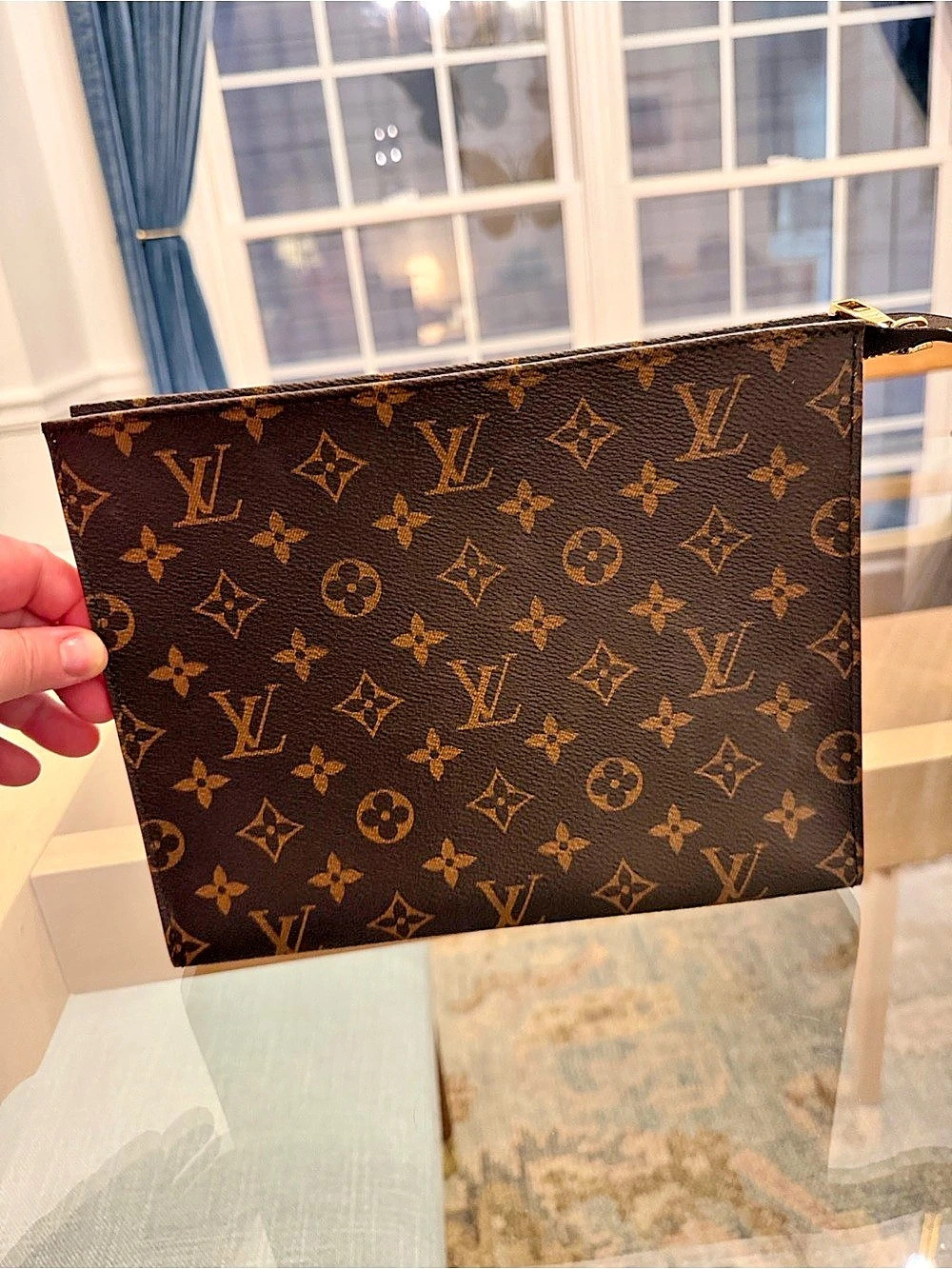 Louis Vuitton Poche Toilette 26 Monogram Brown